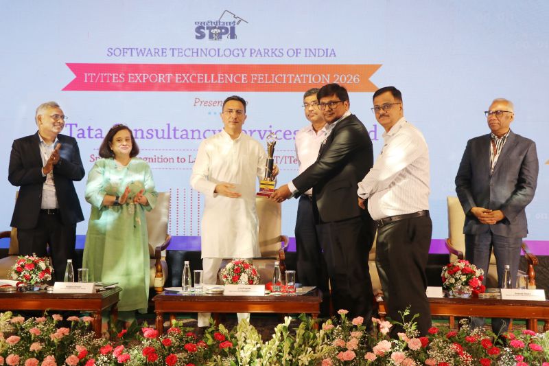 TCS Receives Special Recognition as Largest Employer Among IT/ITeS Exporters at STPI Tech Summit 2026